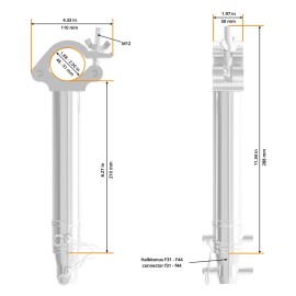 210mm Half Coupler Spacer (5055)