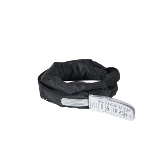 Black Softsteel 2 Ton WLL, Working Length 0.5m