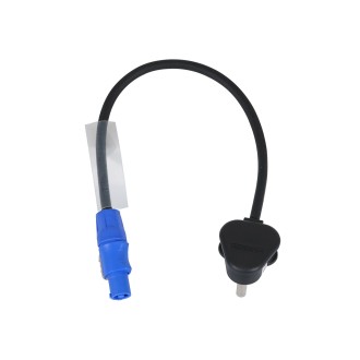 0.5m 1.5mm 15A Male - PowerCON Adaptor Cable