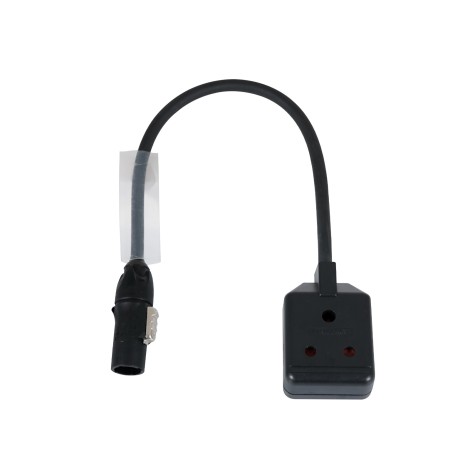 0.5m 1.5mm PowerCON TRUE1-TOP - 15A Female Adaptor Cable