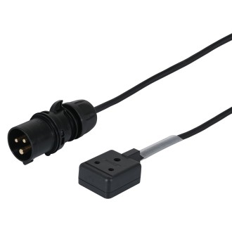 0.5m 1.5mm 16A Male - 15A Female Adaptor Cable