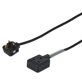 0.5m 1.5mm 13A Male - 15A Female Adaptor Cable