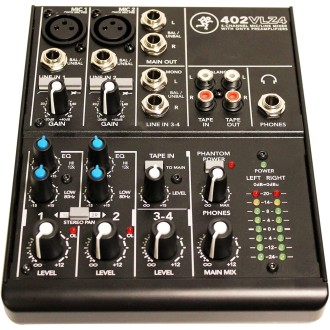 Mackie 402-VLZ4 4 Channel Compact Analogue Mixer
