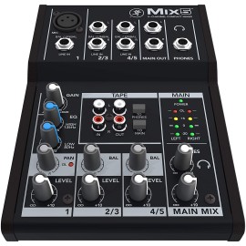 Mackie Mix5 5 Channel Compact Mixer