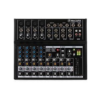 Mackie Mix12FX 12 Channel Compact Mixer with FX