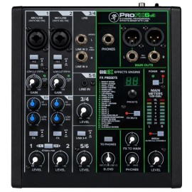 Mackie ProFX6v3 - 6 Channel Effects USB Mixer