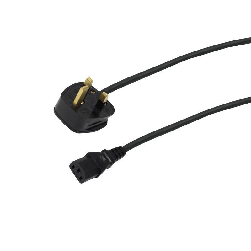 13A to IEC 1.5m Cable Lead (3A Fuse)