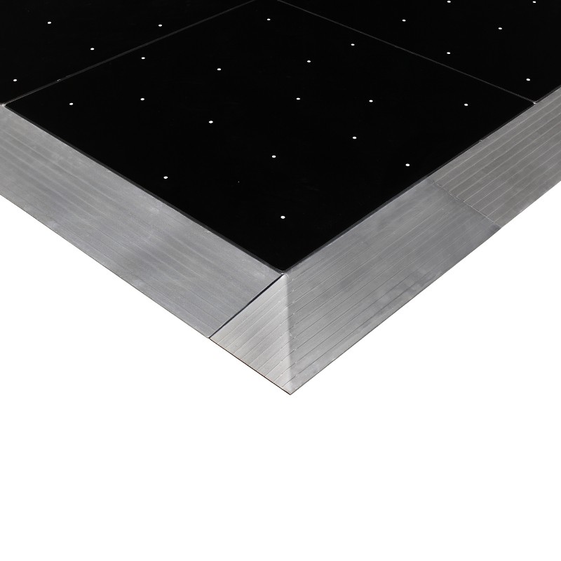Black Starlit Dance Floor System 12ft x 12ft