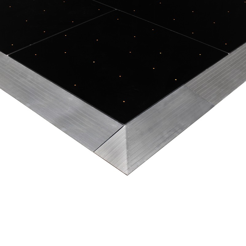 Black RGB Starlit Dance Floor System 12ft x 12ft