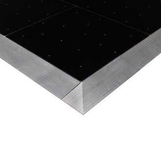 Black RGB Starlit Dance Floor System 14ft x 14ft