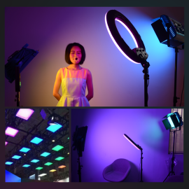 Yidoblo 300W AI-3000C RGBW Soft Light LED Panel For Film/TV Studio / Photography