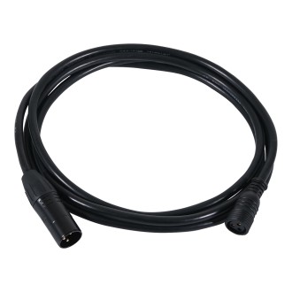 2m DMX Seetronic IP XLR 3-Pin Male - Exterior IP Female Cable
