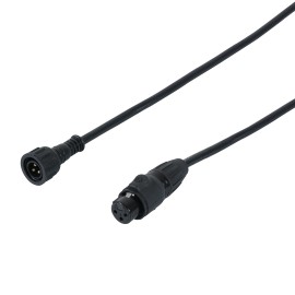 10m DMX Exterior IP Male - Seetronic IP XLR 3-Pin Female Cable