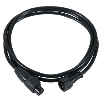10m DMX Exterior IP Male - Seetronic IP XLR 3-Pin Female Cable