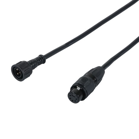 5m DMX Exterior IP Male - Seetronic IP XLR 5-Pin Female Cable