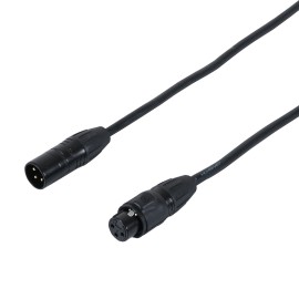 1.5m Seetronic IP 3-Pin Male XLR - 3-Pin Female XLR DMX Cable