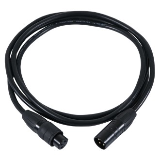 1.5m Seetronic IP 3-Pin Male XLR - 3-Pin Female XLR DMX Cable
