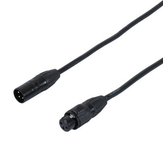 2m Seetronic IP 3-Pin Male XLR - 3-Pin Female XLR DMX Cable