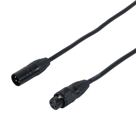 10m Seetronic IP 3-Pin Male XLR - 3-Pin Female XLR DMX Cable