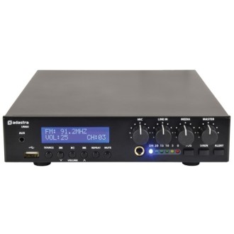 Adastra UM90 Compact 100V Mixer-AmpUM90 Compact 100V Mixer-Amp