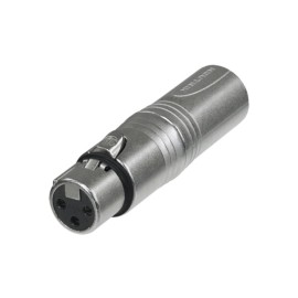 XLR DMX Adaptor, 3-Pin Male to 5-Pin Female NA3M5F