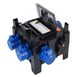 IMST Distribution Box 32A 240V In, 4 x 16A + 2 x 13A (9030490)
