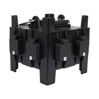 IMST Distribution Box 32A 240V In, 6 x 13A, 6 x DP 10A RCBO