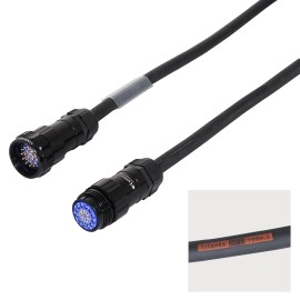 3.0m Socapex 19-Pin Male - Female Titanex 1.5mm Cable