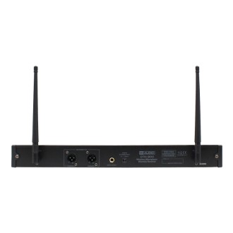 W Audio DTM 800H Twin Handheld Diversity System (863.0Mhz-865.0Mhz) V2 Software