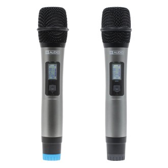 W Audio DTM 800H Twin Handheld Diversity System (863.0Mhz-865.0Mhz) V2 Software