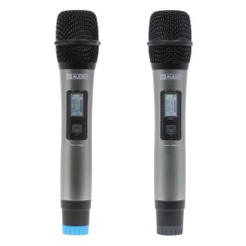 W Audio DTM 800H Twin Handheld Diversity System (863.0Mhz-865.0Mhz) V2 Software