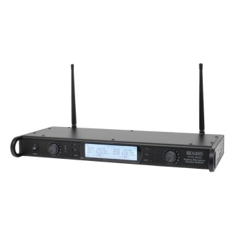 W Audio DTM 600H Twin Handheld Diversity System (606.0Mhz-614.0Mhz) V2 Software
