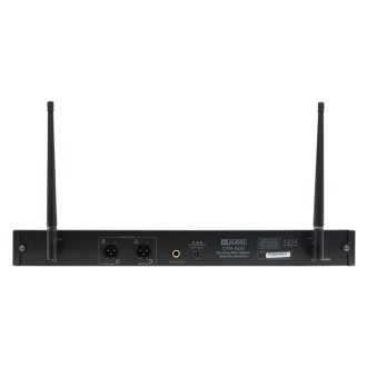 W Audio DTM 600H Twin Handheld Diversity System (606.0Mhz-614.0Mhz) V2 Software