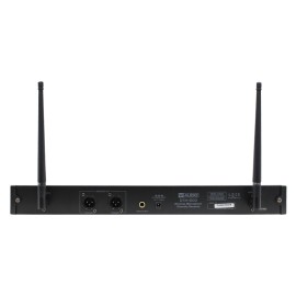 W Audio DTM 600H Twin Handheld Diversity System (606.0Mhz-614.0Mhz) V2 Software