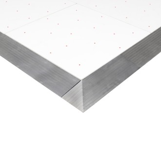 LEDJ White RGB Starlit 2ft x 2ft Dance Floor Panel (3 sided)