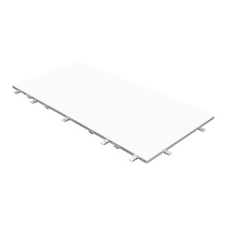 LEDJ White RGB Starlit 2ft x 4ft Dance Floor Panel