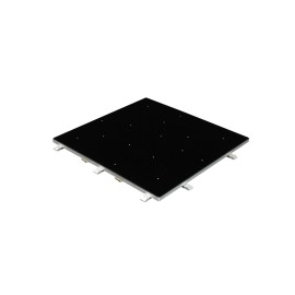 LEDJ Black RGB Starlit 2ft x 2ft Dance Floor Panel (3 sided)