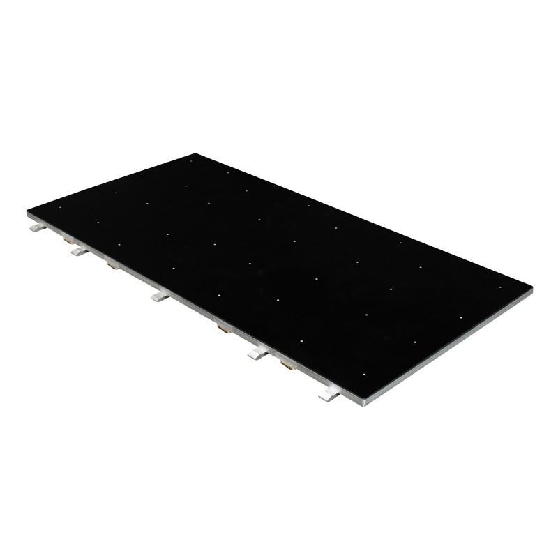 LEDJ Black RGB Starlit 2ft x 4ft Dance Floor Panel