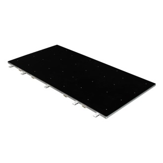 LEDJ Black RGB Starlit 2ft x 4ft Dance Floor Panel