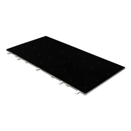 LEDJ Black RGB Starlit 2ft x 4ft Dance Floor Panel