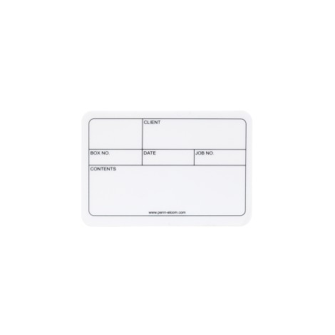 Penn Elcom Self Adhesive Tour Label - Small (D2101L)