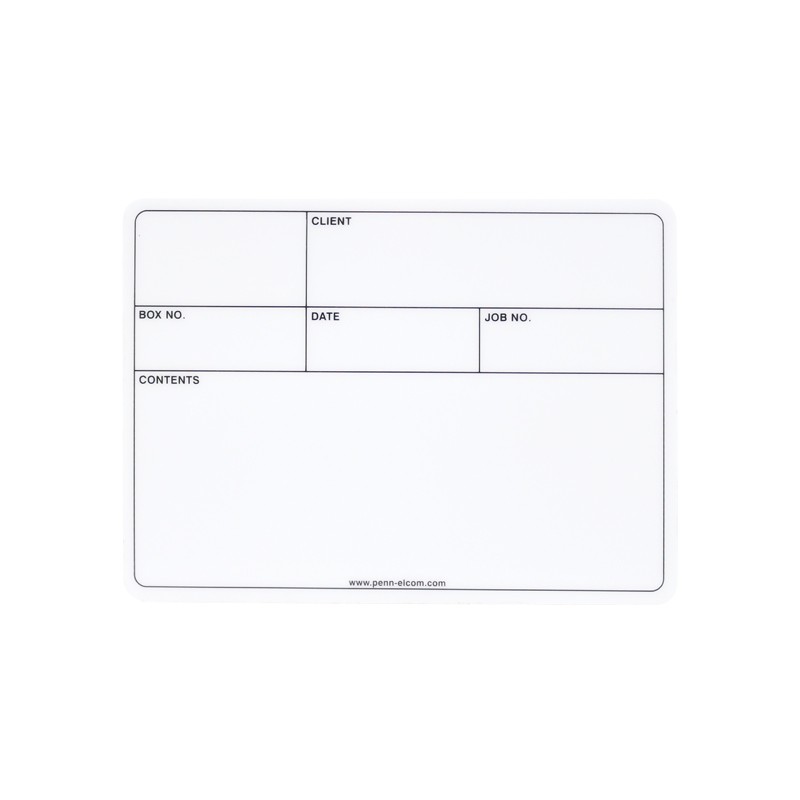 Penn Elcom Self Adhesive Tour Label - Medium (D2115L)