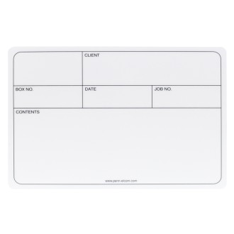 Penn Elcom Self Adhesive Tour Label - X Large (D2117L)