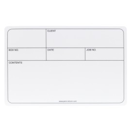 Penn Elcom Self Adhesive Tour Label - X Large (D2117L)