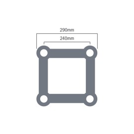 Global Truss F34 PL 0.21m Truss (F34021PL)