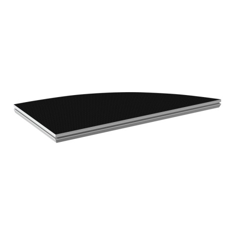 Global Truss GT Stage Deck 2 x 1m Hexa R/H Quadrant Stage Platform