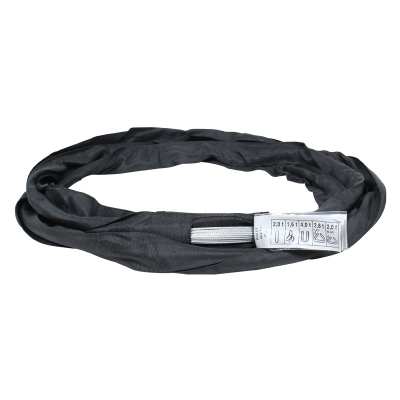 ELLER Black Softsteel 2 Ton WLL, Working Length 3m