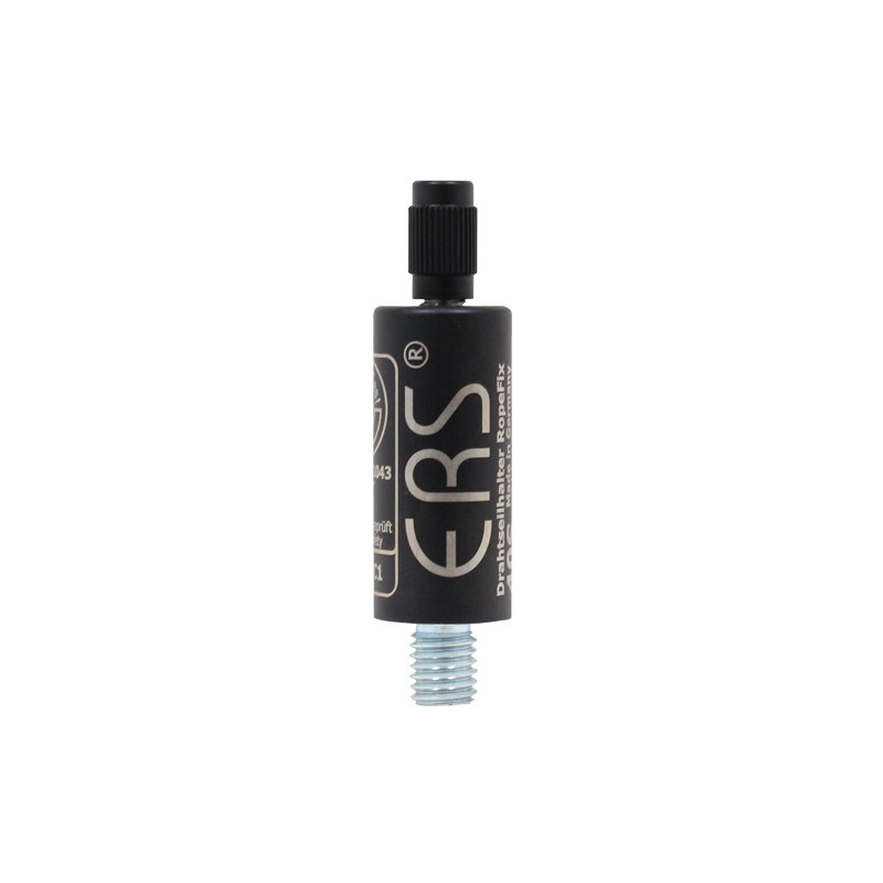 ELLER ERS RopeFix 40S, M10A x 12, Lock Nut M7, Black