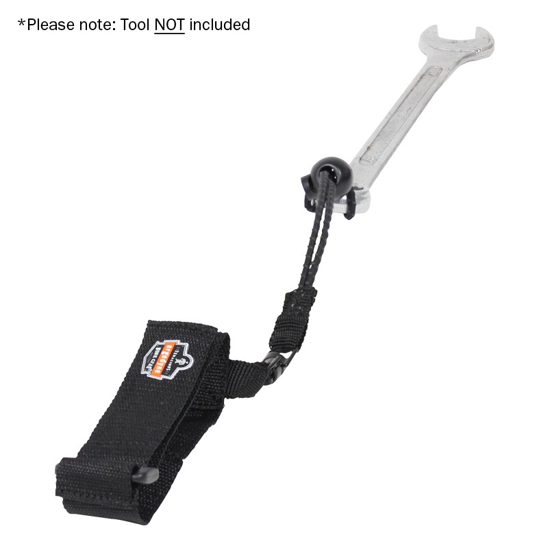 ELLER Ergodyne Tool Wrist Lanyard 13-18cm, Black