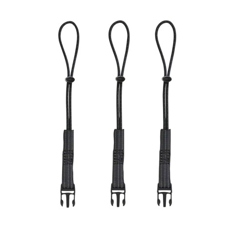 ELLER Ergodyne Detachable Lanyard Loops, Black (Set of 3)